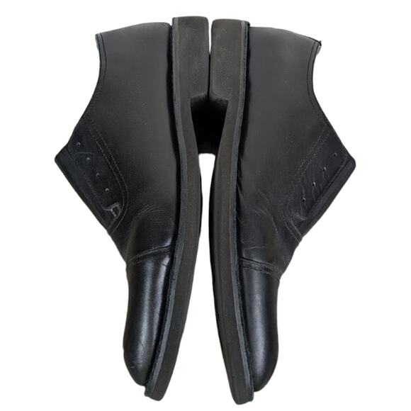 Vintage Foundry Co The Rossi Dress Shoes Leather Black Slip On Oxford Size 11 main image 5